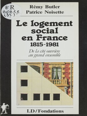 cover image of Le Logement social en France (1815-1981)